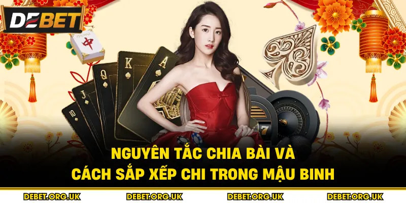 Nguyên tắc chia bài và cách sắp xếp chi trong mậu binh